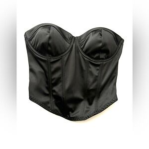 Bustier Silk Top